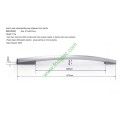 Side by side refrigerator aluminum door handle SBS-DH001