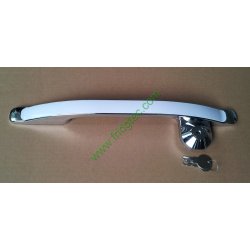 Top open door chest freezer silver chrome plated door handle CH-005A