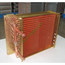 Direct expansion evaporator coils