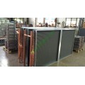 Copper tube fin type direct expansion evaporator coils