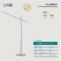Simple design metal LED floor lamp