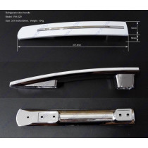 New design door handle for refrigerator, with silver chrome plating