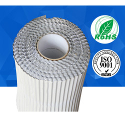 0.03mm corrugated waterproof aluminum foil tape with liner
