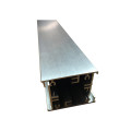 Side by side refrigerator glass door aluminum profile