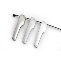 Chrome plated plastic parts and components for a variety of applications