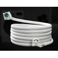 Universal washing machine flexible water inlet hose pipe