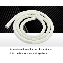 General twin tube washing machine inlet hose pipe, air conditioner drainage outlet hose pipe