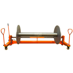 SUNTECH Hydraulic Warp Beam Truck trolley for bottom transporting