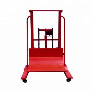 SUNTECH Hydraulic Cloth Fabric Roll Doffing/Dosing Trolley