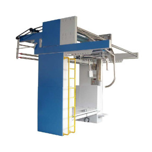 SUNTECH tubular fabirc slitting machine suitable for wet and raw fabrics