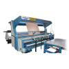 SUNTECH PVC coated Fabric and Artificial leather Edge slitting Machine with Inspection Function