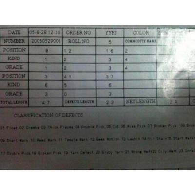 Knitting mills factory 4 point system Open Width Knitted Fabric Inspection Machine