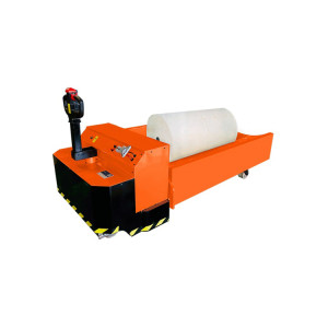 SUNTECH Motorized Big Fabric roll Lift and transport Trolley