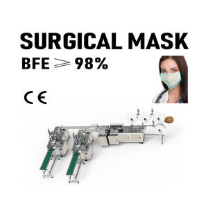 Automatic Non Woven Disposable Outside Ear Loop Medical Face Surgical Mask Making Machine
