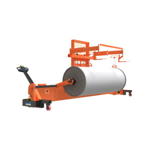 SUNTECH Motorized Warp Beam Lift Trolley With Harness Mounting Device