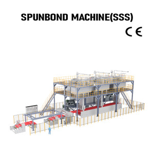 Suntech PP SSS Triple Beam Spunbond Nonwoven fabric Production Line