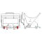 SUNTECH Hydraulic Cloth Roll Doffing Trolley-Heavy Duty