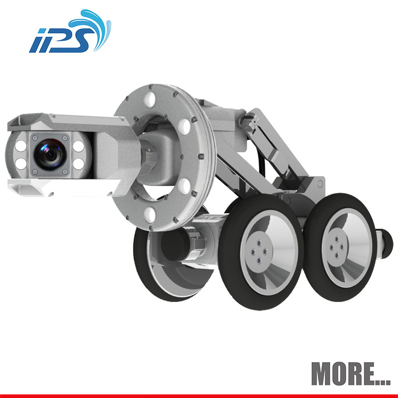 100mm Robotic Crawler Pipe Inspection System S100 Pipe Crawler Robot