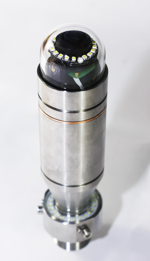 Video pipe inspection camera system for wells