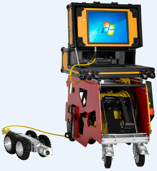 S100 ROV Robot For Underwater Storm Drain Inspection Camera|pipe inspection crawler robot|CCTV Camera