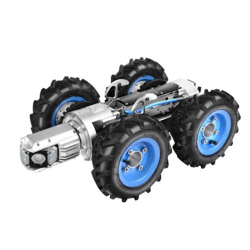 Robot submersible cctv pipe inspection camera systems with pipeline diameter measurement