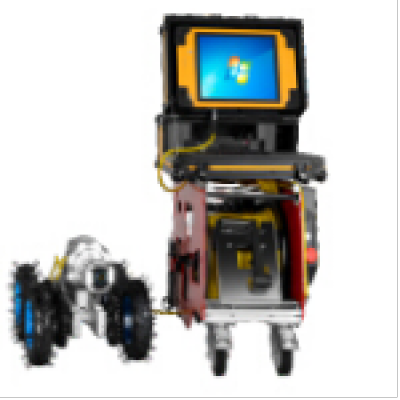 Robotic pan|tilt sewer pipe inspection camera for diameter 200mm-1500mm