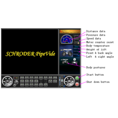 General Wire Pipe Inspection Sewer Camera For Sale|pipe inspection crawler robot |underwater cctv camera