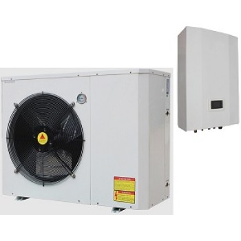 High cop TUV Erp A+ air to water evi split air source heat pump