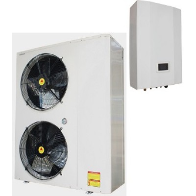 High cop TUV Erp A+ air to water evi split air source heat pump