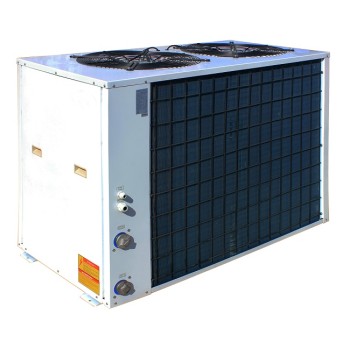 30~50kw Air to water swim pool heating heat pump with anticorrosive titanium tube heat exchanger