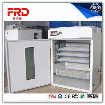 FRD-528 China manufacture double control automatic egg incubator/Chicken Duck Goose Quail Turkey Ostrich Emu egg incubator for sale