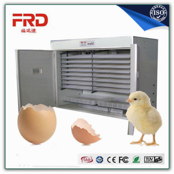FRD-3520 New condition temperature humidity controller egg incubator/poultry egg incubator for 3000 pcs baby chicks