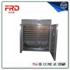 Advanced electronic FRD-2464 industrial setter and hatcher combined together chicken egg incubator/poultry egg incubator machine with large egg-tray