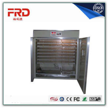 FRD-2464 China manufacture 98% hatching rate high quality poultry egg incubator/chicken egg incubator hatching machine with best spare parts