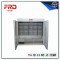 FRD-5280 CE approved 96% hatching rate poultry egg incubator/brooder working with solar power