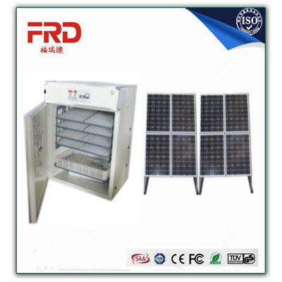 FRD-528 Multi-function latest production of solar low energy consumption poultry egg/ chicken egg incubator for sale