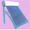 Top selling best price color steel solar water heater with small tank for South American market