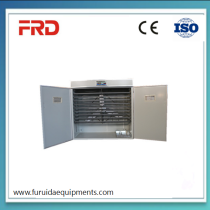China manufacture double control industrial egg incubator/egg incubator machine price for FRD-3168 egg incubator