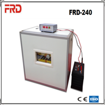 CE 220V egg incubator temperature and humidity tube egg incubator FRD