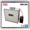 FRD 300pcs automatic chicken poultry egg incubator /hatchery machine