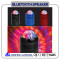 Portable big blue party indoor outdoor loudest light show wireless speaker with LED light