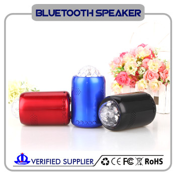 Portable big blue party indoor outdoor loudest light show wireless speaker with LED light