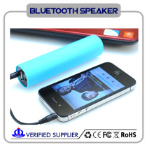 USB charging bluetooth speaker with power bank & phone holder