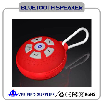Waterproof Bluetooth Wireless Speaker For Apple Devices With Hook