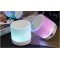 Colorful Lighting LED Glow Light Speaker Mini Portable Wireless Bluetooth Speakers with Handsfree Microphone Radio for phone