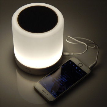 LED Touch Lamp Night Light Portable Bluetooth Speaker/ Wireless Speaker