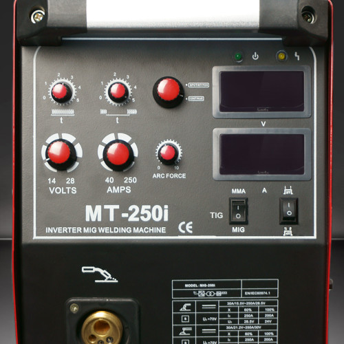 二氧化碳逆变器 MIG/MAG 250安培焊机MT-250i
