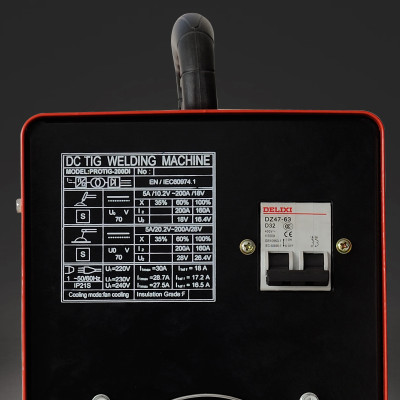 Topwell Protig-250Di 1 phase 220V portable inverter argon tig welding machine