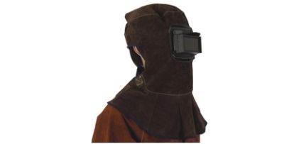 High Quality Cowhide Welding Suit Brown Leather Safety Apparel