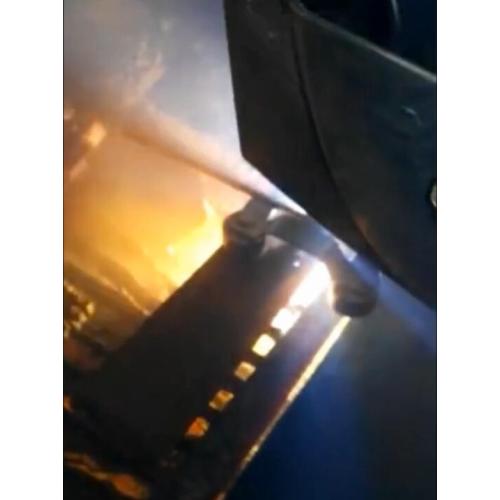 Topwell plasma cutting machine CUT-130HD hand cutting 60mm test